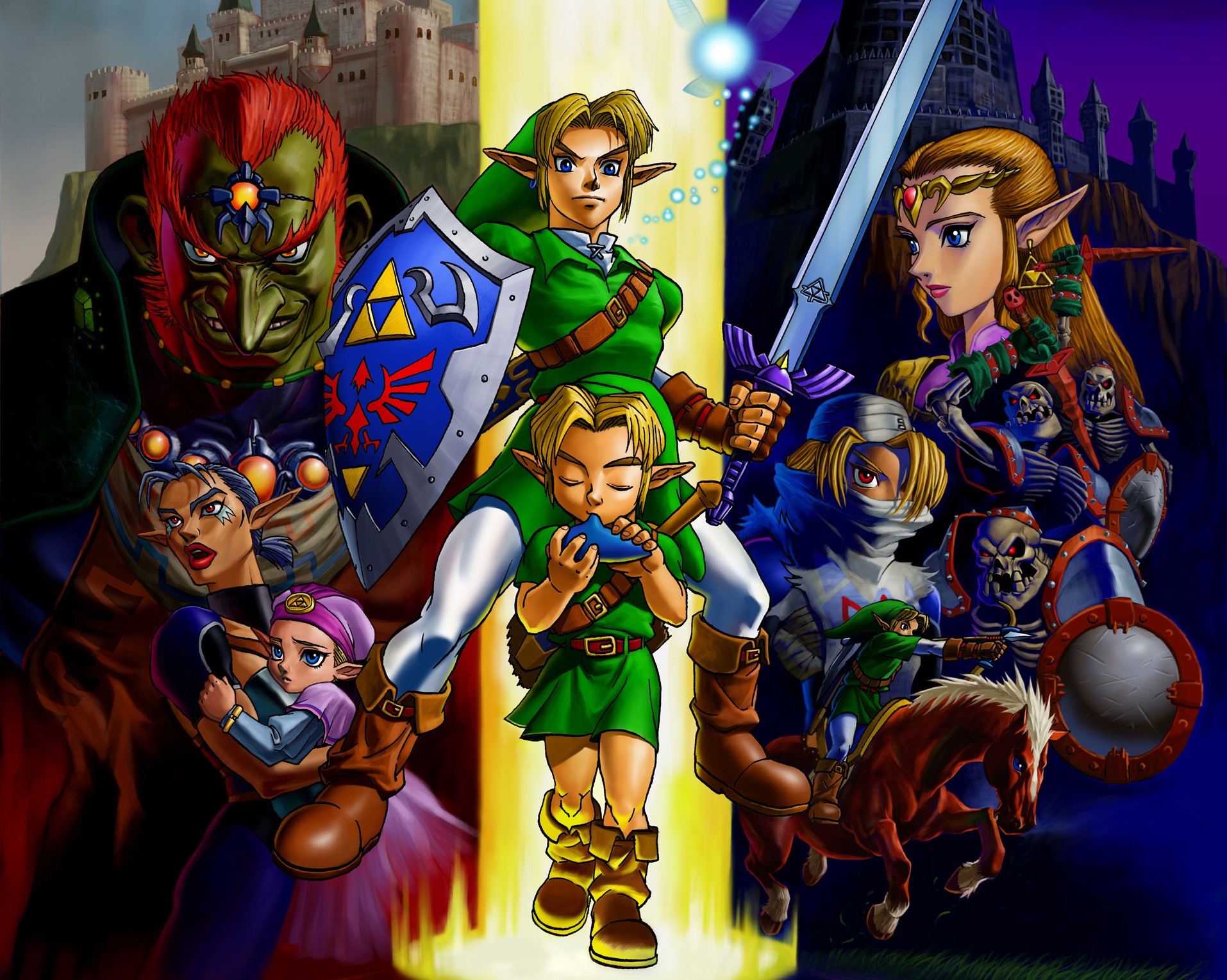 The Legend of Zelda: Ocarina of Time (N64/3DS): o clássico