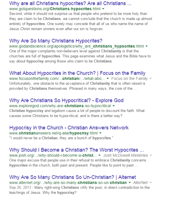 Why are Christians Hypocrites? - Geeks Under Grace