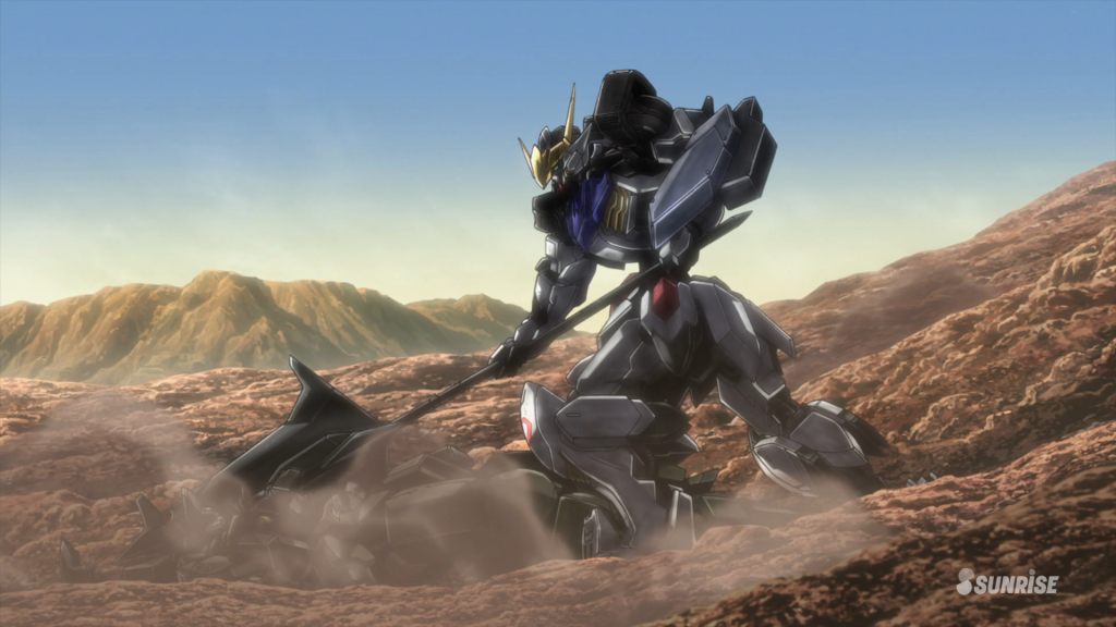 Review Mobile Suit Gundam Iron Blooded Orphans, Episode 1 Iron and