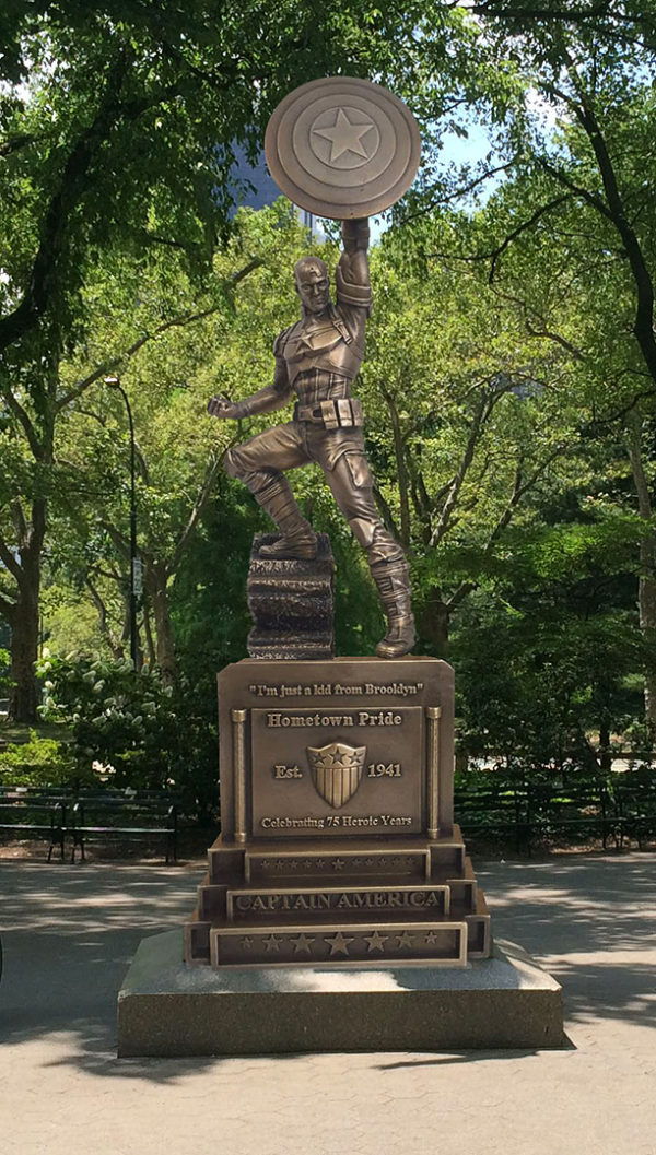 Captain America Statue To Be Erected In Brooklyn This Summer Geeks captain-america-statue-to-be-erected-in-brooklyn-this-summer-geeks
