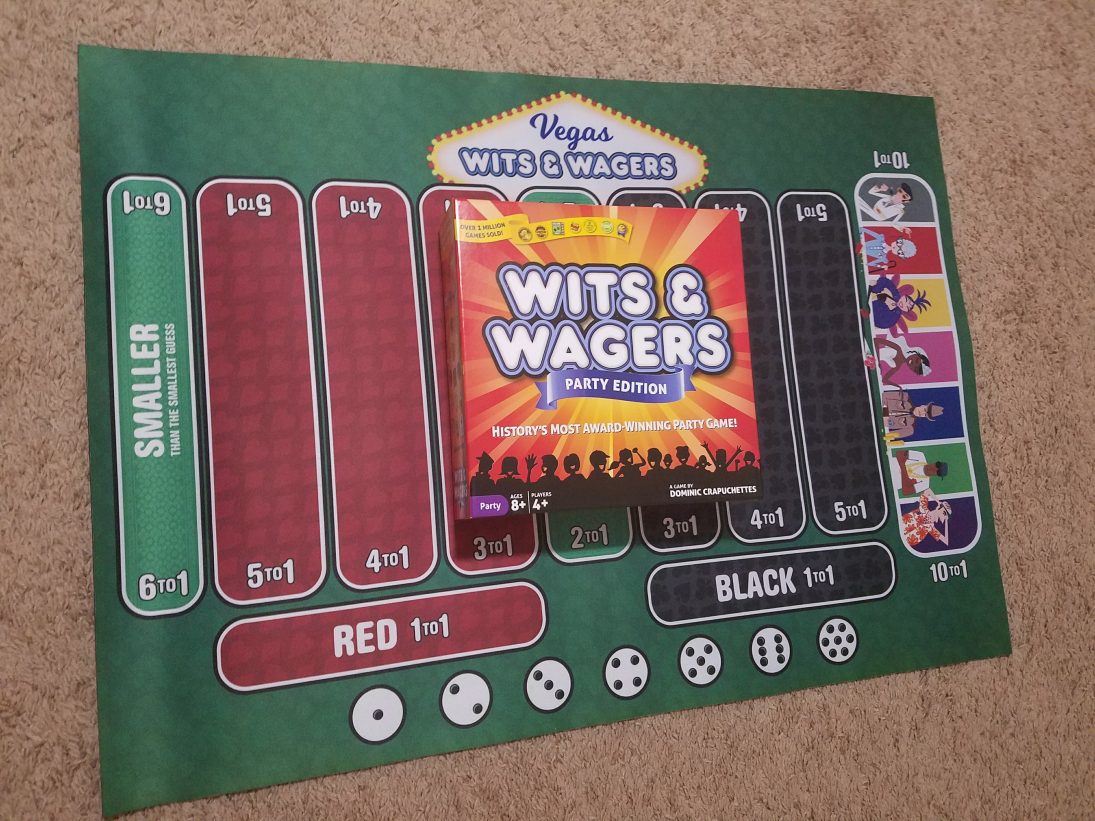 Review Wits & Wagers Vegas Geeks Under Grace