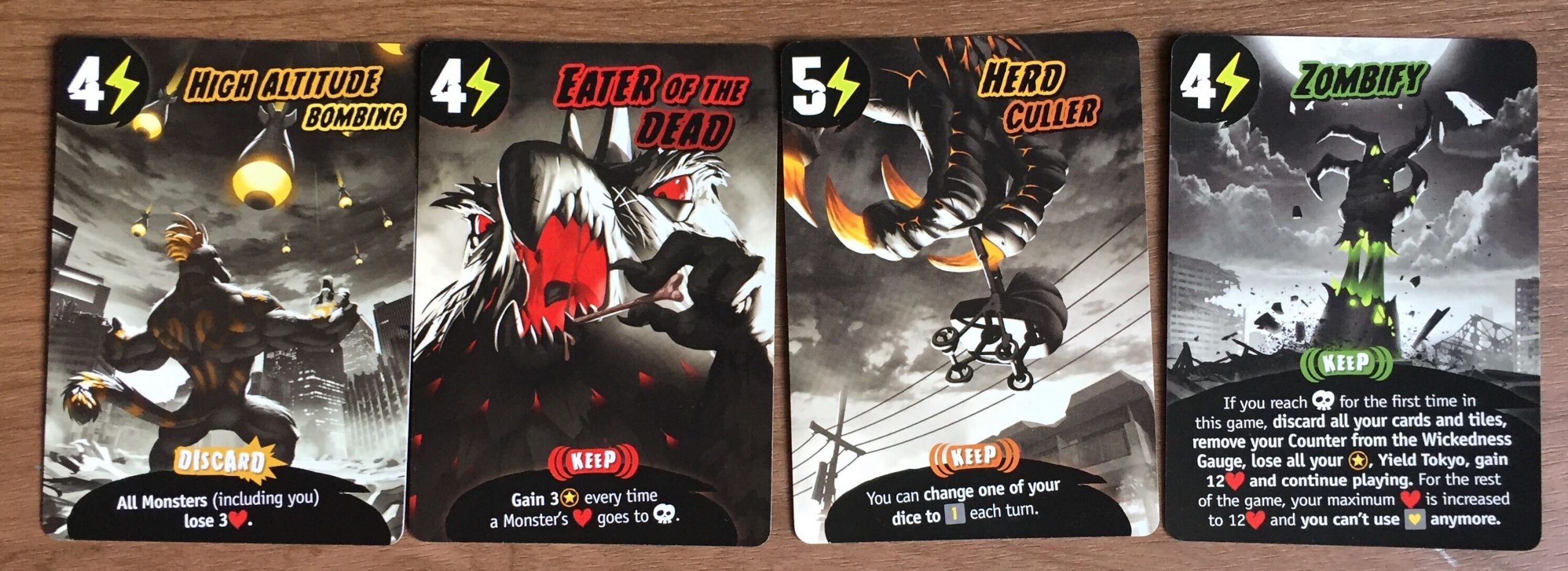 Review King Of Tokyo Dark Edition Geeks Under Grace