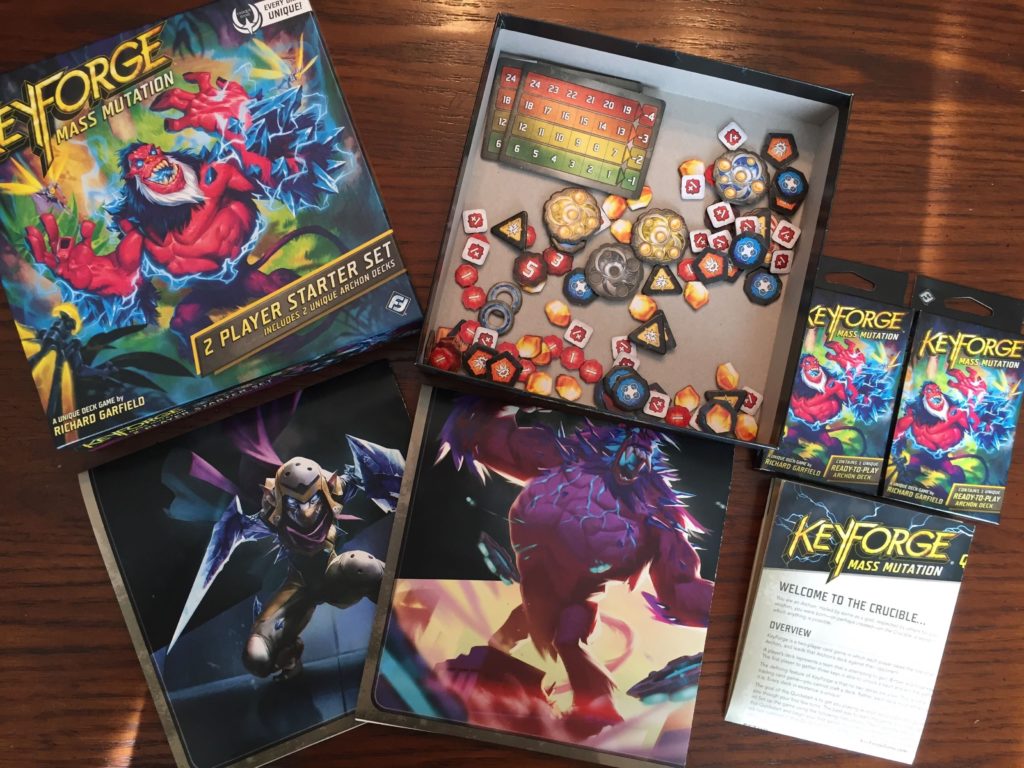 Review: KeyForge: Mass Mutation Two-Player Starter Set - Geeks Under Grace