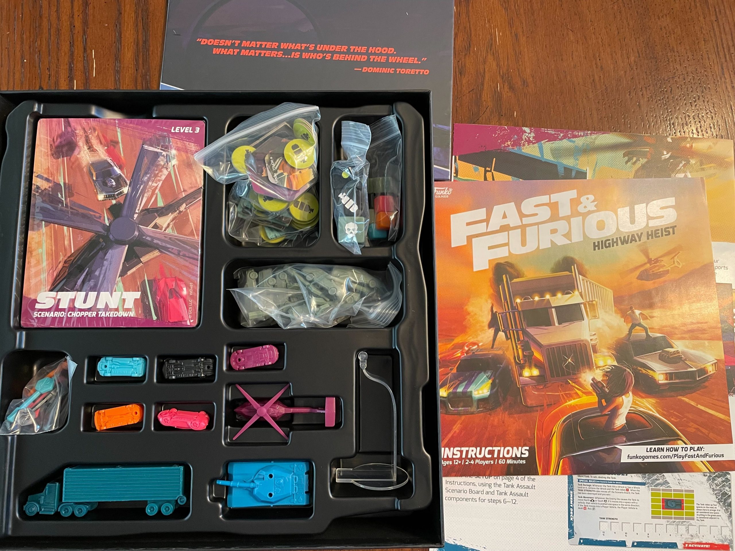 Funko Games 54802 Fast And Furious: Highway Heist - Gioco Da Tavolo Strategico