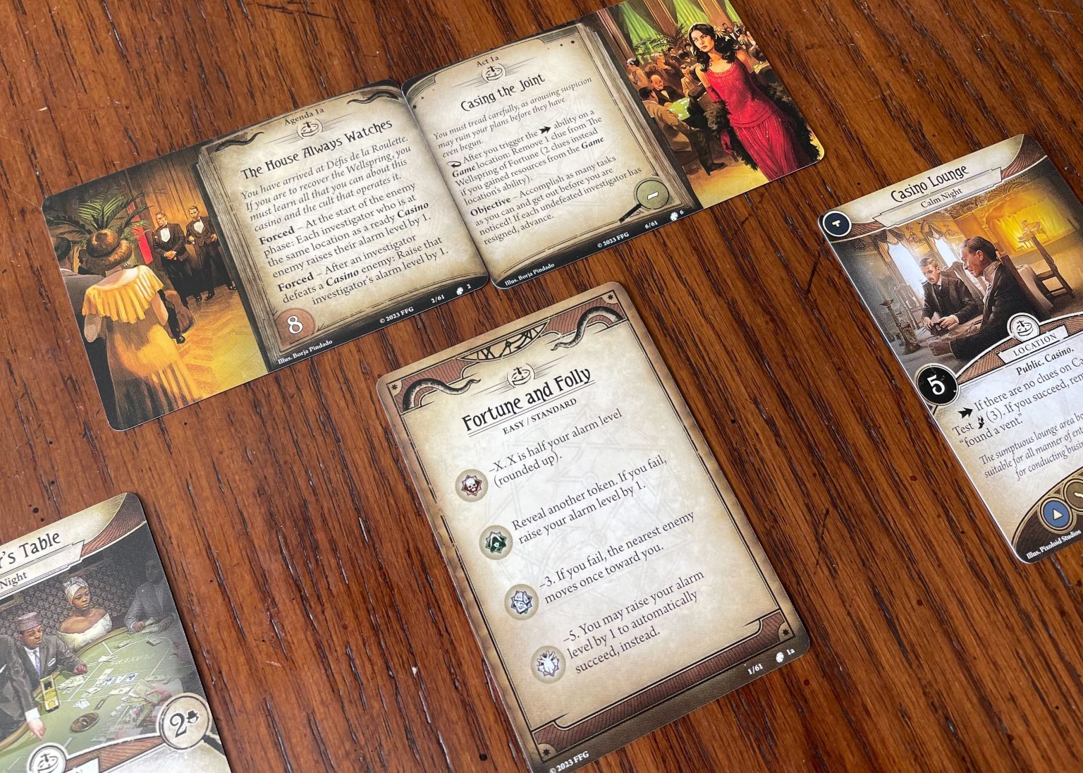 Review Arkham Horror The Card Game Fortune and Folly Expansion