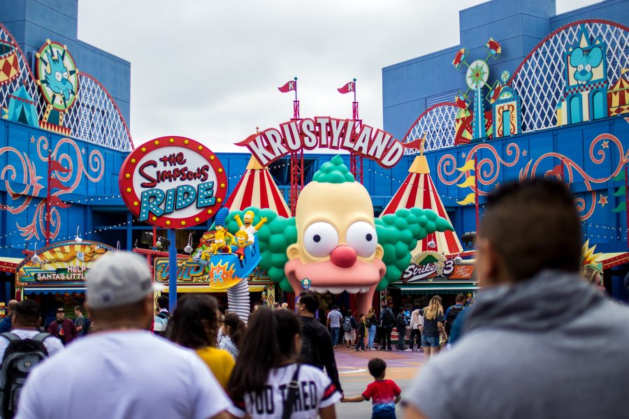 Krustyland attraction at Universal Studios