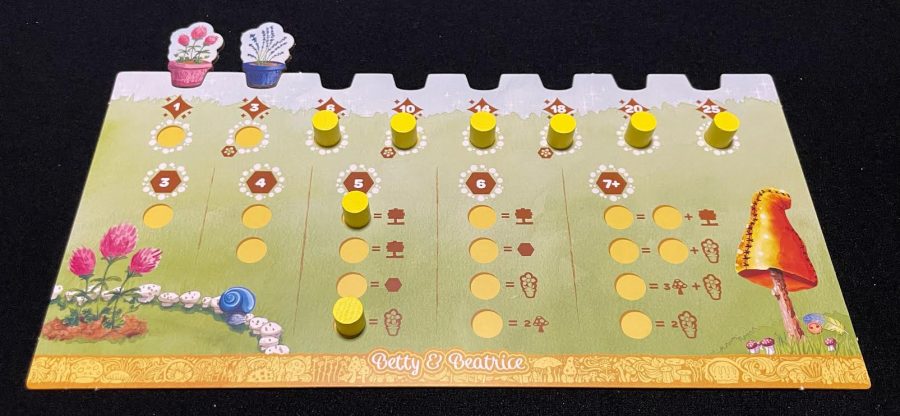 Orders are still open for Gnome Hollow, a beautiful new tile placement / worker placement coming this summer from The Op!  In Gnome Hollow players attempt to grow a tabletop garden