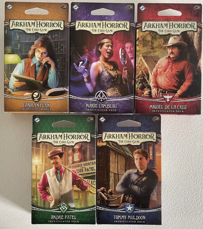 Review Arkham Horror: The Card Game (2026) Investigator Decks - Geeks Under Grace Review Arkham Horror: The Card Game (2026) Investigator Decks - Geeks Under Grace